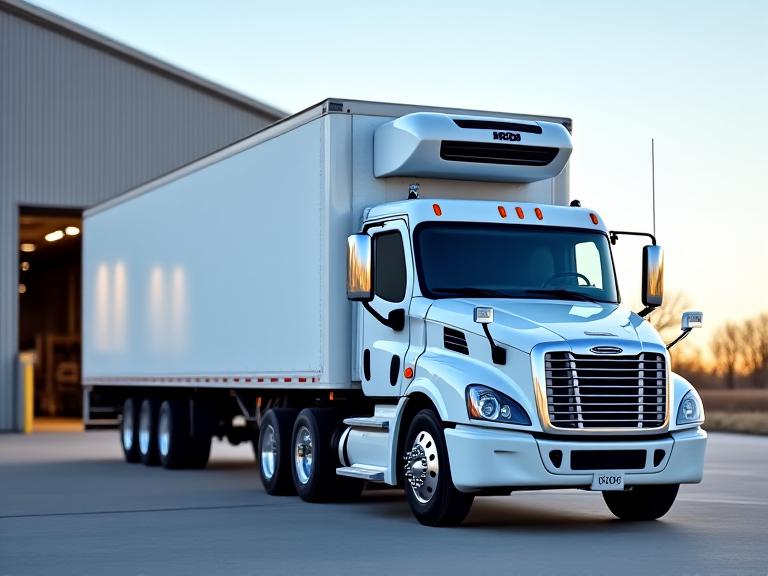Temperature-controlled pharmaceutical logistics vehicle in Nebraska