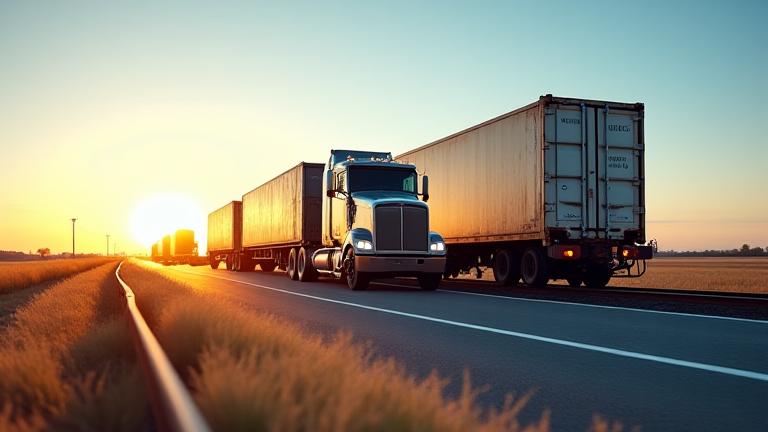 Secure intermodal logistics transport for Nebraska businesses